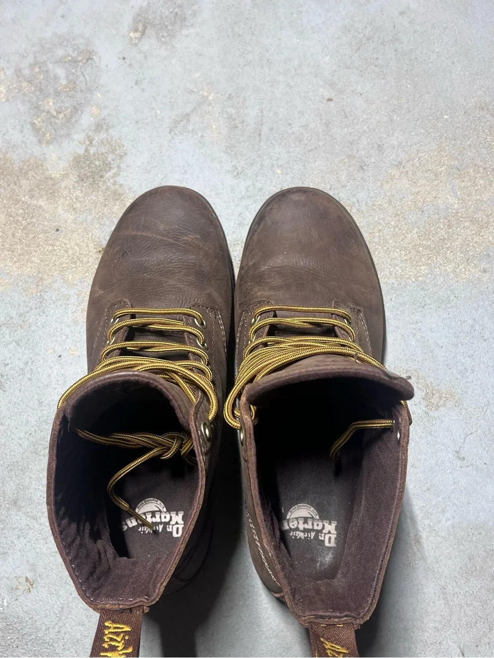 Dr. Martens Tobias Brown Leather Boots Size US 9 L / US 8 M